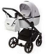 Детская коляска Adamex Nola 2 в 1 N-PS89 (СВ.СЕР + СЕРЕБРИСТАЯ КОЖА) 1660754041