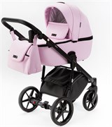 Детская коляска Adamex Nola Deluxe 2 в 1 N-SA16 (РОЗОВ. ЗЕФИР КОЖА) 1536711787