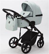 Детская коляска Adamex Mobi 2 в 1 M-TK27 (СЕРО-ЗЕЛЕНЫЙ) 771013649