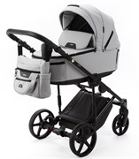 Детская коляска Adamex Zico Deluxe New 2 в 1 ZN-SA03 СВЕТЛО-СЕРАЯ КОЖА 250838829