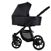 Детская коляска Pituso Tossa Кожа 2 в 1 TS/25/1 Black 1497099096
