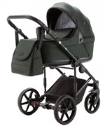 Детская коляска Adamex Locco Light 2 в 1 LL-TK105 TIP (ТЕМНО-ЗЕЛЕНЫЙ) 1859375006