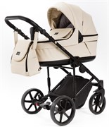 Детская коляска Adamex Locco Light Deluxe 2 в 1 LL-SA08 (КРЕМОВАЯ КОЖА) 1597918350