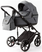 Детская коляска Adamex Locco Light Deluxe 2 в 1 LL-SA32 (СЕРАЯ КОЖА) 319459809