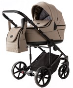 Детская коляска Adamex Locco Light Deluxe 2 в 1 LL-SA09 (Т.БЕЖЕВАЯ КОЖА) 2136767131