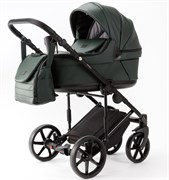 Детская коляска Adamex Locco Light Deluxe 2 в 1 LL-SA29 (Т.ЗЕЛЕНАЯ КОЖА) 1166898718