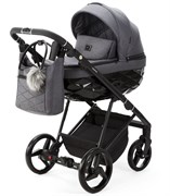 Детская коляска Adamex Quantum 2 в 1 Q-TK66 (Т.СЕРЫЙ) 1564737742
