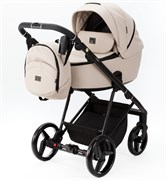 Детская коляска Adamex Blanc Deluxe 2 в 1 BL-SA07 (СВ.БЕЖ.КОЖА 100%) 1356305870