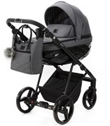 Детская коляска Adamex Quantum 2 в 1 Q-TK57 TIP (Т.СЕРЫЙ) 273937056