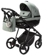 Детская коляска Adamex Quantum 2 в 1 Q-TK99 (СЕРО-ЗЕЛЕНЫЙ) 1320244611