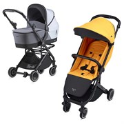 Детская коляска Anex Air-X Travel Cot 2 в 1 yellow/gray 977978792