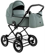 Детская коляска Roan Bass Next Classic Кожа d12 2 в 1 RCL303/1 Misty Mint/Grey 1543508820