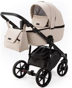 Детская коляска Adamex Nola Deluxe 2 в 1 N-SA07 (СВ.БЕЖ. КОЖА) 1783365090