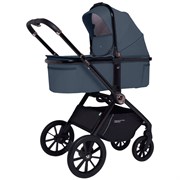 Детская коляска Sweet Baby Vento Black 2 в 1 Blue 966179170
