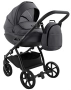 Детская коляска Tutis Nanni 7 Кожа 2 в 1 1532049 Grey 1430071062