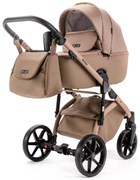 Детская коляска Adamex Nola Natura 2 в 1 N-5-CAMEL (Т.БЕЖ + Т.БЕЖ.КОЖА) 82429162