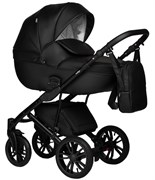 Детская коляска Indigo Mio Eco 2 в 1 01 черная кожа 1256465178