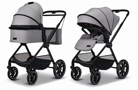 Коляска 2 в 1 Moon Clicc 2025 Stone/Melange 618085272