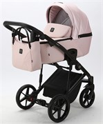 Детская коляска Adamex Mobi Deluxe 2 в 1 M-SD04 (РОЗОВЫЙ+РОЗОВ. ПЕРЛ.КОЖА) 322356068