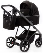Детская коляска Adamex Delta Natura 2 в 1 DN-11-CARBON (ЧЕРНЫЙ) 1749284564