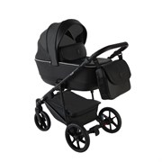 Детская коляска Sevillababy Tisso 2 в 1 черный экокожа 1692085380