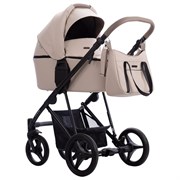 Детская коляска Bebetto Flavio Pro 2 в 1 02 св.бежевая кожа 2134212064