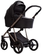 Детская коляска Bebetto Pelpasso Pro 2 в 1 03 черная кожа 1927155680