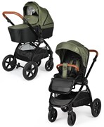 Детская коляска 2 в 1 Tomix Walker LUX GREEN+SHINNY BLACK 2076713865