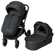 Детская коляска AmaroBaby Motus 2 в 1 черный 1830198894