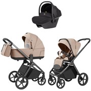 Коляска Carrello Vector 2025 CRL-6551 Nova DK791 Black Line 3 в 1 Mellow Beige 1399322403
