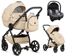 Детская коляска Tutis Uno 5 Plus Unico 3 в 1 с автокреслом Elo Lux EduSky Grey 1402151 Latte 1696937435