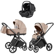 Коляска Carrello Vector 2025 CRL-6551 Vega Absolute Black 3 в 1 Mellow Beige 911974142