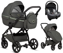 Детская коляска Tutis Uno 5 Plus Unico 3 в 1 с автокреслом Elo Lux EduSky Grey 1402150 Meadow 445353891