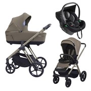 Детская коляска Espiro Miloo 3 в 1 2025 209 charming touch/Чёрный (Black 110) 1925747149