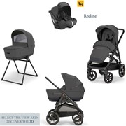 Детская коляска Inglesina Aptica System Quattro XT 4 в 1 DRW-RC 2024 Magnet Grey 199243066