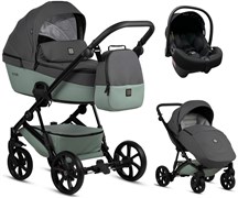 Детская коляска Tutis Viva 5 Plus Essential 2024 3 в 1 с автокреслом Elo Lux EduSky Black 1452039 Sage 1375633570