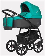 Детская коляска Riko Basic Bella 2 в 1 03 серый-малахит 594772016