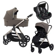 Детская коляска Espiro Only 3 в 1 2025 409 smokey taupe/Чёрный (Black 110) 1941651179