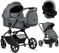 Детская коляска Tutis Gio Plus 3 в 1 1552135 Nero 1456134011