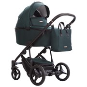 Детская коляска Bebetto Loren Gloss 3 в 1 с автокреслом Avionaut Cosmo 02 т.зеленый 2063790374