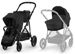 Коляска 2 в 1 Cybex Gazelle S BLK Moon Black 1849066299