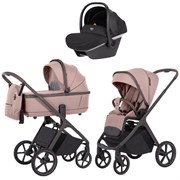 Коляска Carrello Vector CRL-6550 Nova DK791 Grey Line 3 в 1 Cupcake Beige 1553550681