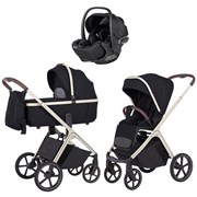 Коляска Carrello Vector CRL-6550 Vega Absolute Black 3 в 1 Pearl Black 1200514039