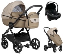 Детская коляска Tutis Uno 5 Plus Earth collection 3 в 1 с автокреслом Elo Lux EduSky Black 1402005 Chateau grey 861633434