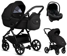 Детская коляска Tutis Uno 5 Plus Essential collection 3 в 1 с автокреслом Elo Lux EduSky Black 1402100 Charcoal 630070302