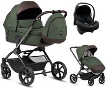 Детская коляска Tutis Gio Plus 3 в 1 с автокреслом Elo Lux EduSky Black 1552176 Muschino 564836487