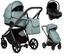 Детская коляска Tutis Mio 3 Plus Essential 3 в 1 с автокреслом Elo Lux EduSky Black 1502243 Turquoise 1510991242