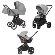 Коляска 3 в 1 Carrello Epica CRL-8511/1 Silver Grey 1596167806
