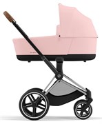 Коляска для новорожденных Cybex Priam IV Chrome Brown Peach Pink 1086261919