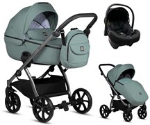 Детская коляска Tutis Uno 5 Plus Essential collection 3 в 1 с автокреслом Elo Lux EduSky Black 1402143 Menta 519654985